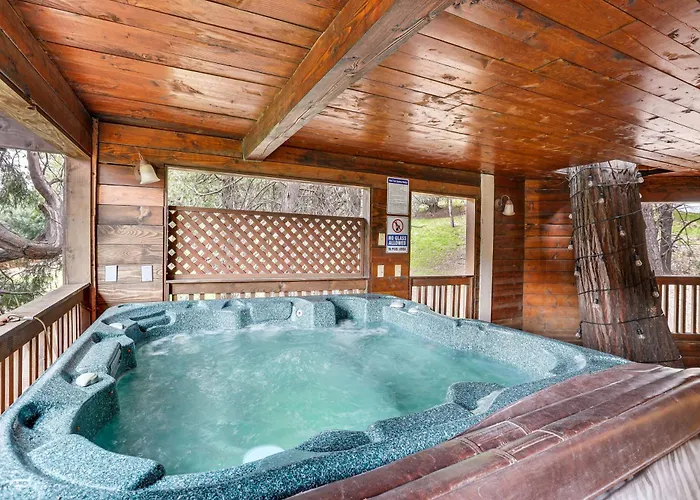 Crestline Home W/ Private Hot Tub: Steps To Lake!
